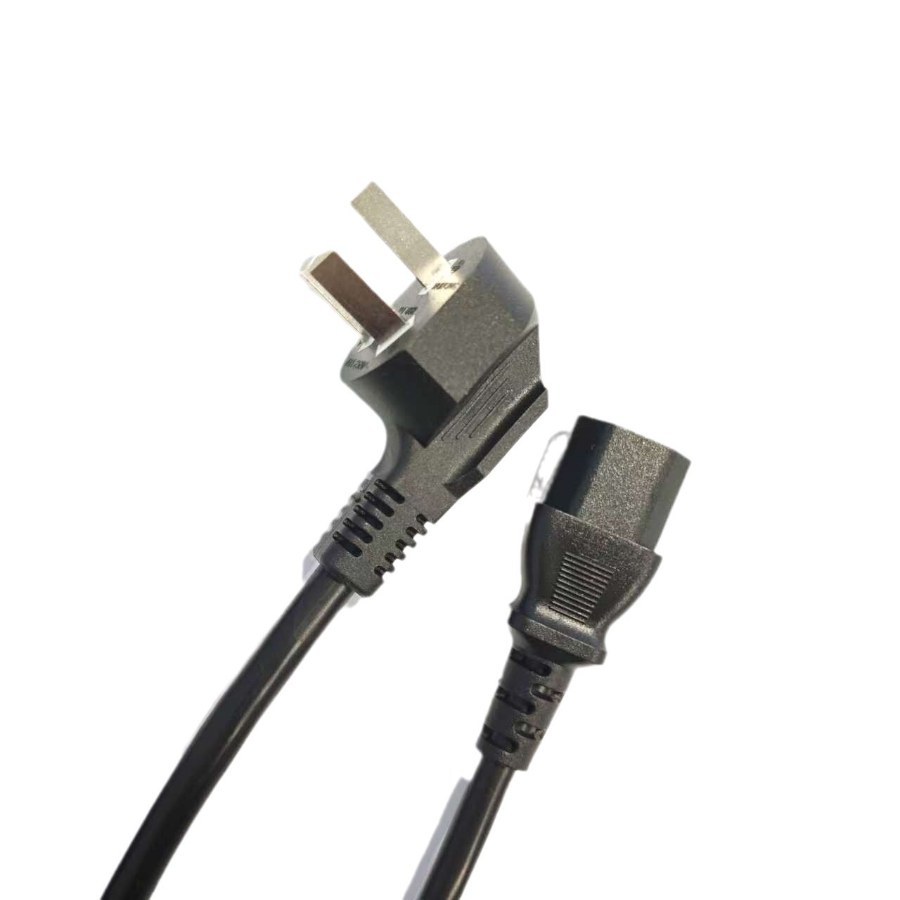 國標三插品字尾電源線(xiàn)